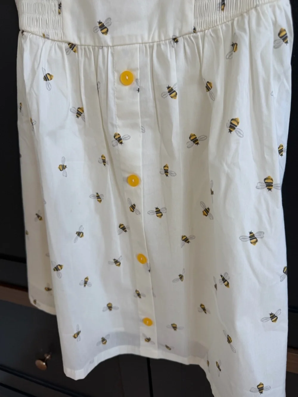 American Girl | Blaire Wilson Garden Bee Cotton Sundress with Buttons & Bow | 8